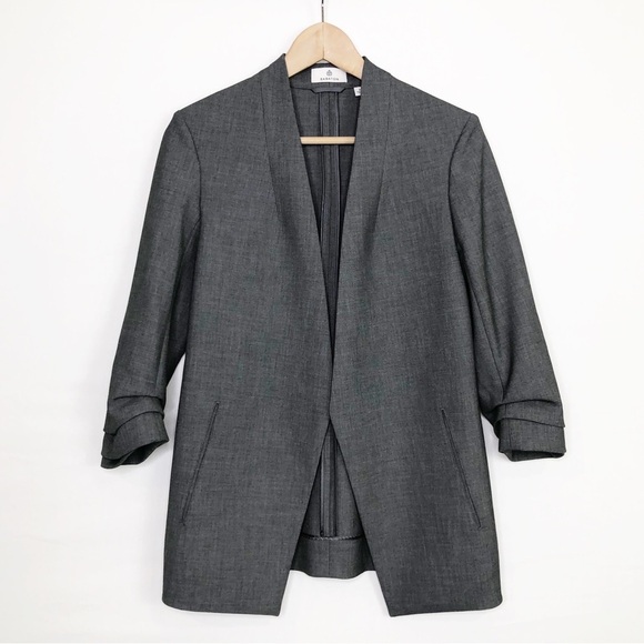 Babaton Aritizia Power Hip Gray open closure blazer - Picture 11 of 13